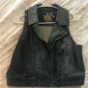 jean vest